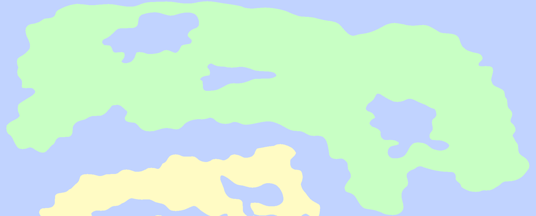 A map of the Arisaerel region.