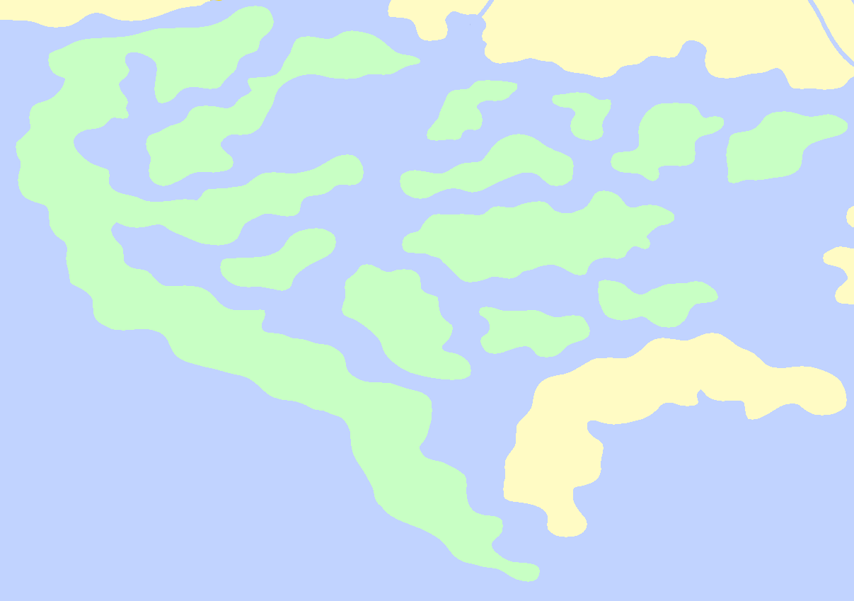 A map of the Calla region.