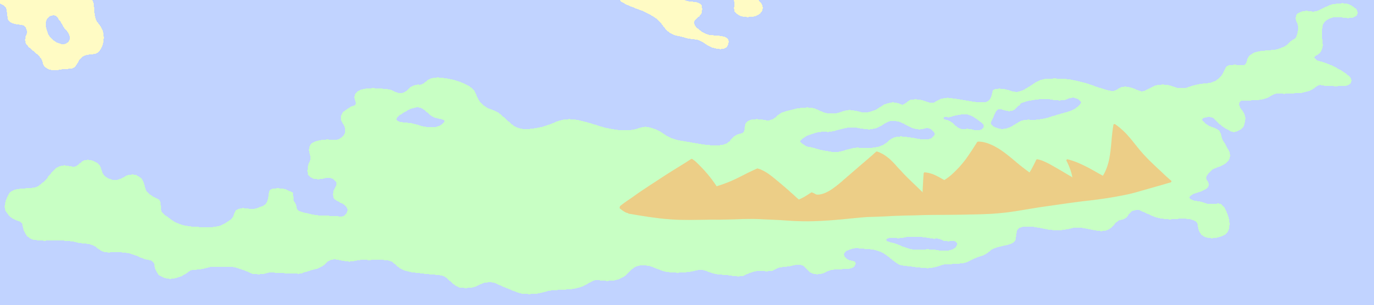 A map of the Godspine region.