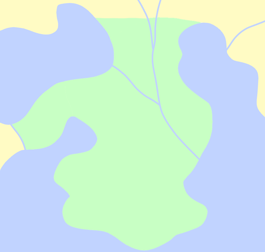 A map of the Lupine region.