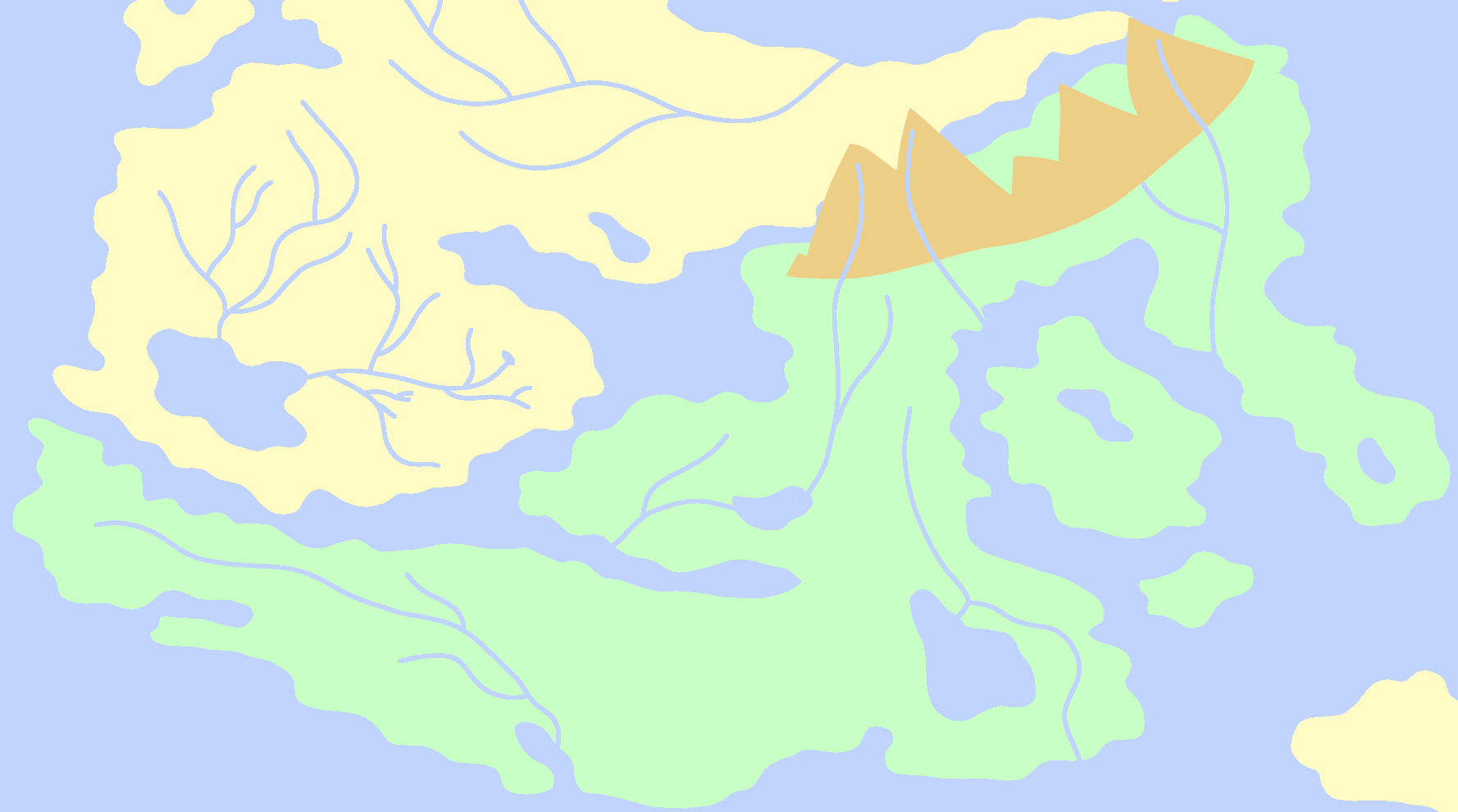 A map of the Petiola region.